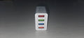 Caricabatterie 3.1A 4 Porte USB Type-A Spina EU