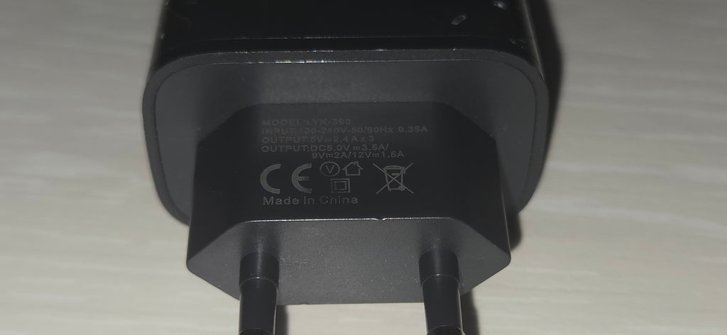 Caricabatterie 48W 4 Porte USB Type-A/C Spina EU