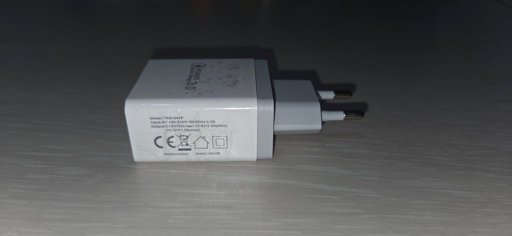Caricabatterie 48W 4 Porte USB Type-A/C Spina EU
