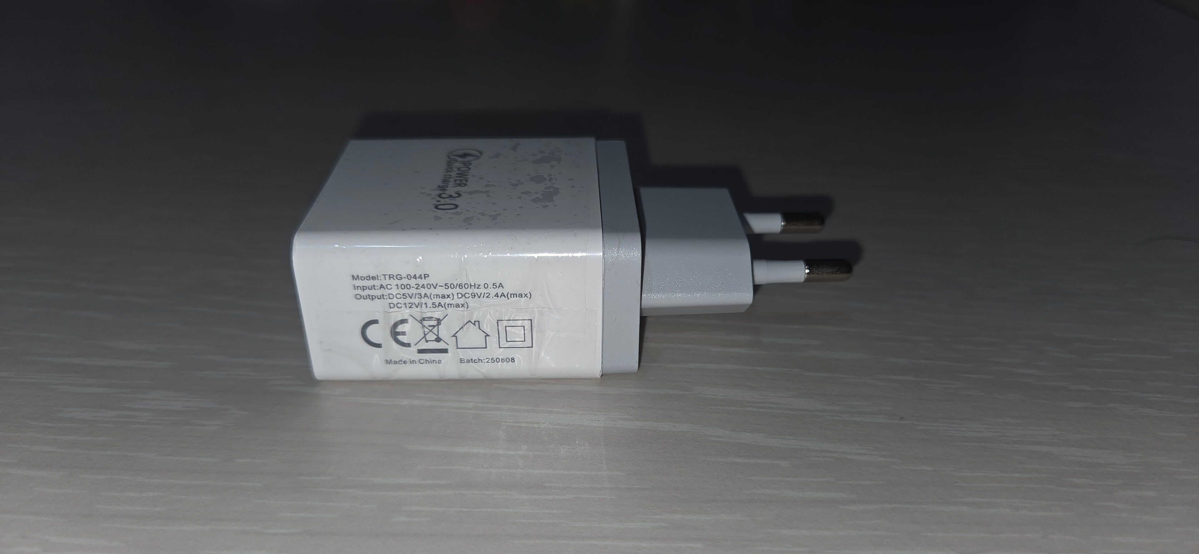 Caricabatterie 48W 4 Porte USB Type-A/C Spina EU