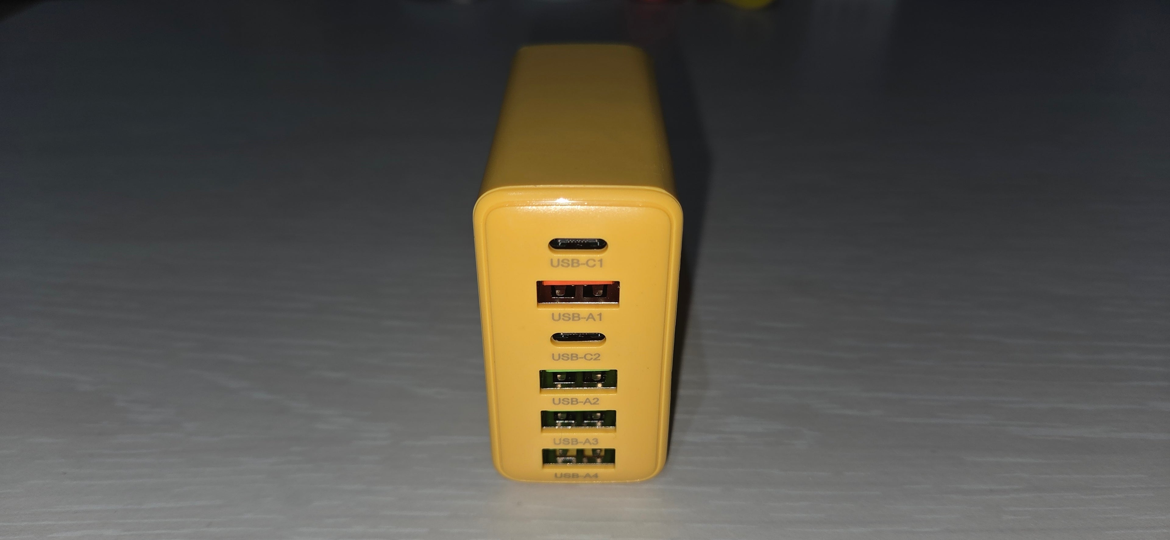 Caricabatterie 65W 6 Porte USB Type-A/C Spina EU