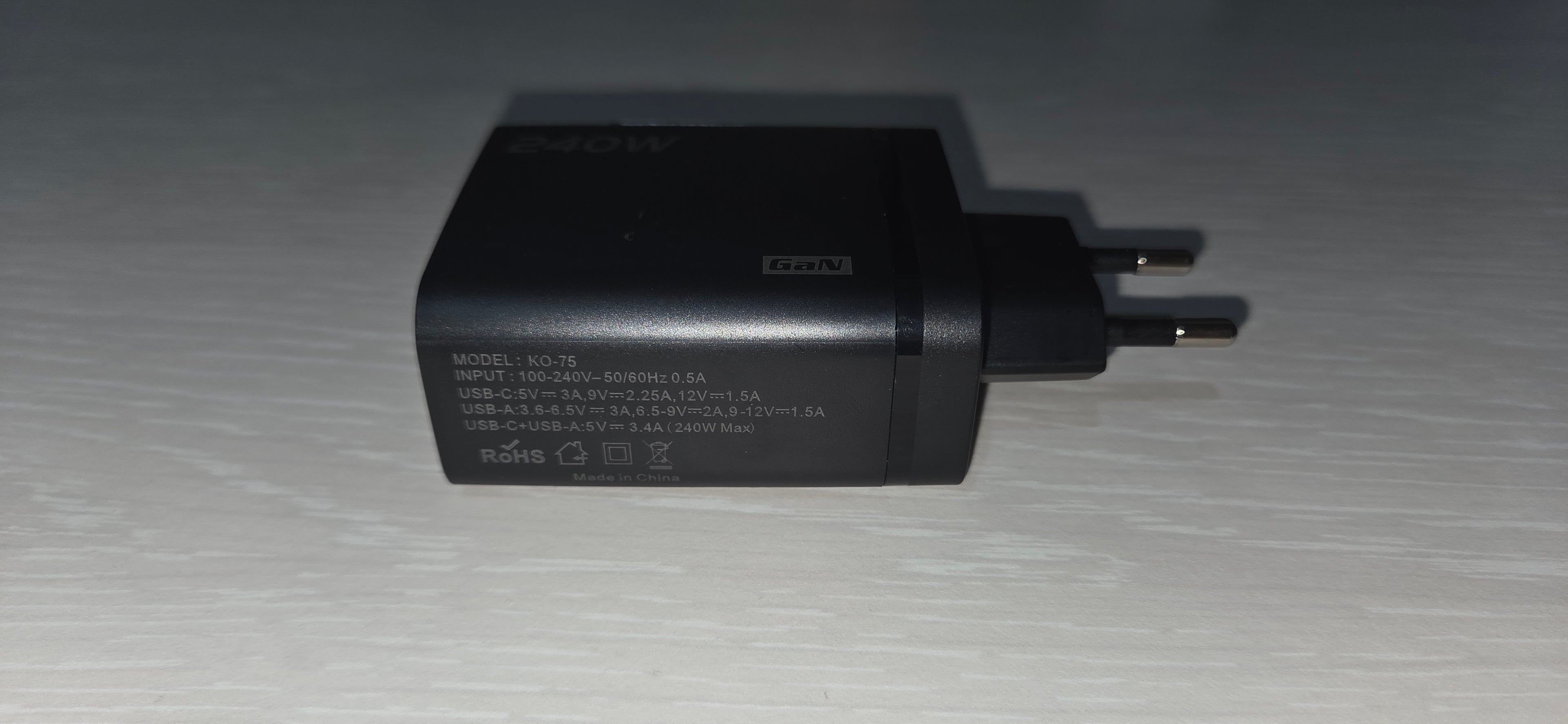 Caricabatterie 240W 6 Porte USB Type-A/C Spina EU